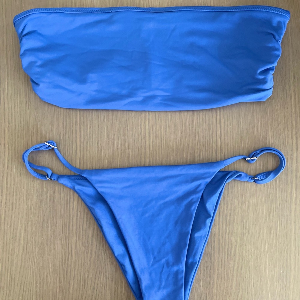 Victoria Secret Bandeua Swim Top with cheeky bottoms